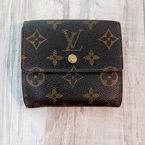 Authentic LOUIS VUITTON Monogram Portefeuille Elise Wallet